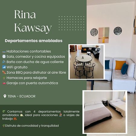 RinaKawsay - ViveViajando HERMOSO Apartamento completamente amoblado en TENA Exterior foto